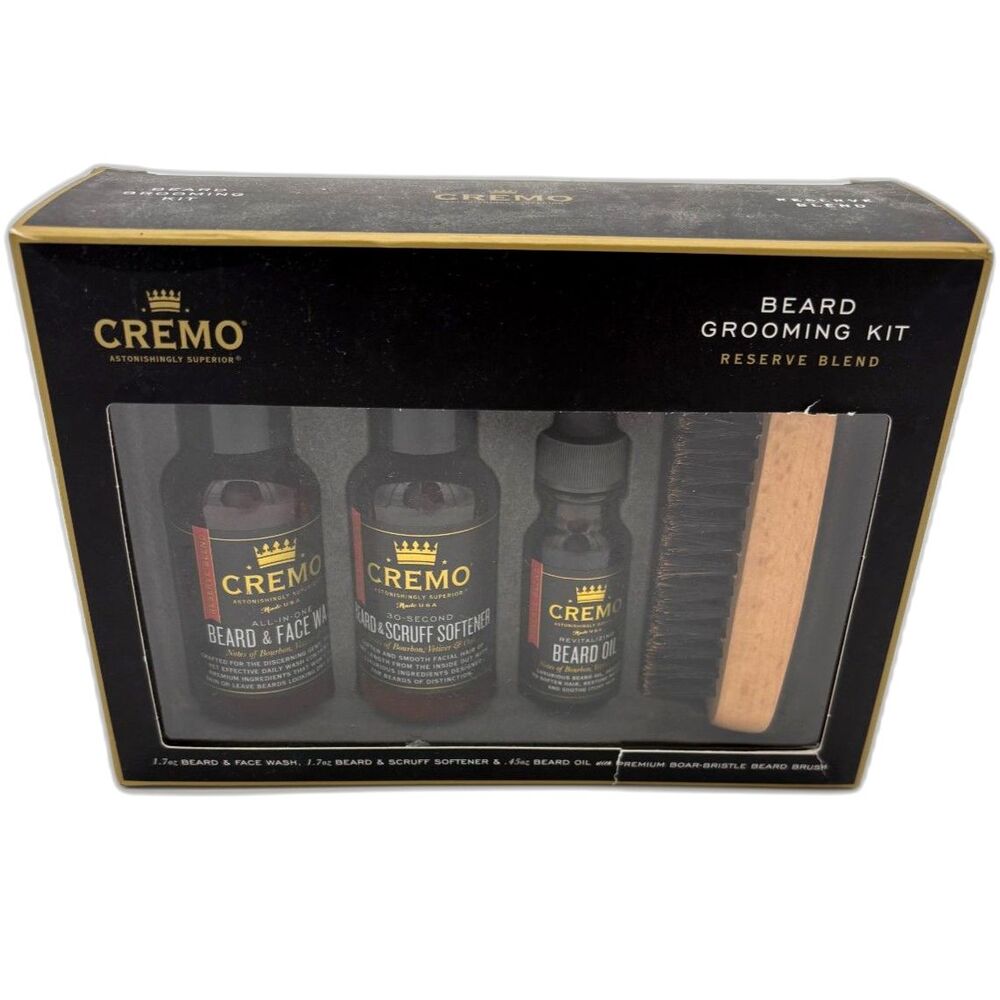 Cremo Reserve Blend Beard Grooming Kit